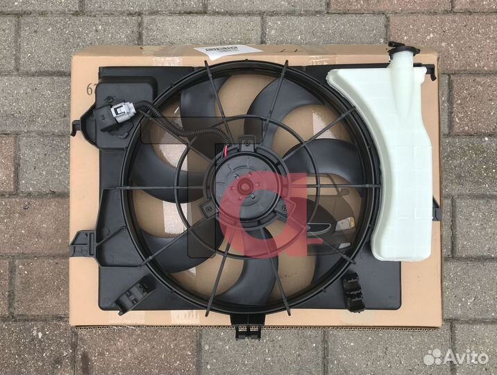 Вентилятор Хендай Солярис 2011-2016 и Киа Рио 3
