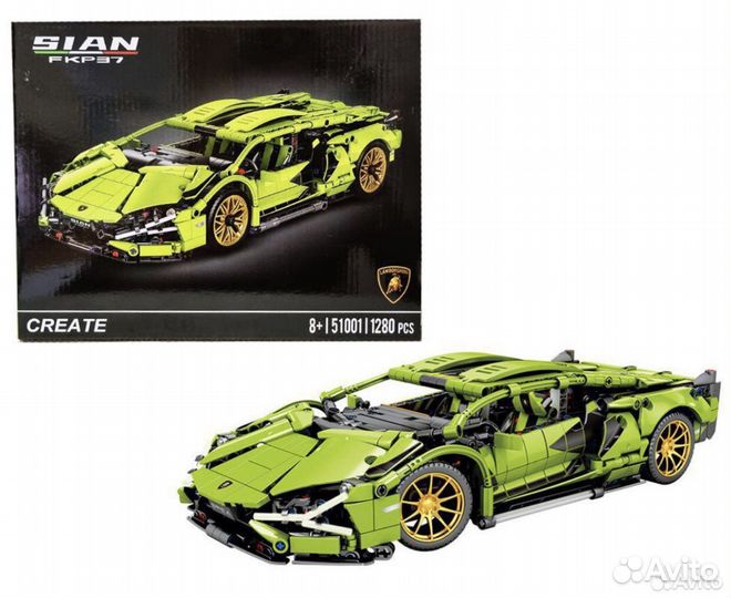 Конструктор Lego technic Lamborghini Sian 1:14