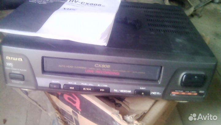 Aiwa видеоплейер VHS модуль CX808