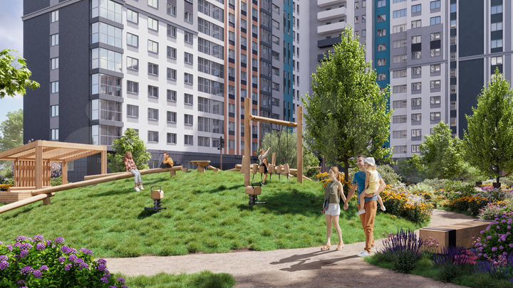 3-к. квартира, 74,8 м², 6/22 эт.