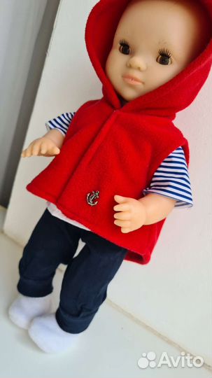 Кукла Тимошка с кроваткой-качалкой для девочек