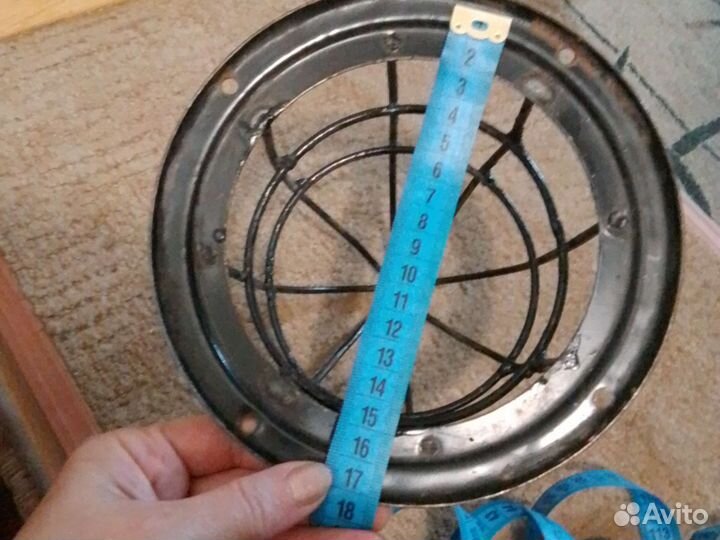 Решетка уличная СССР светильника