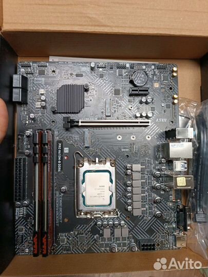 Intel core i3 12100f, H610M B ddr4, 16Gb, ssd 512
