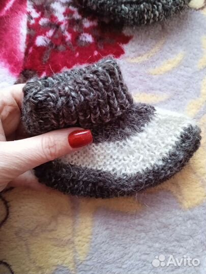 Пуховые носки детские