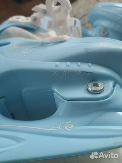 Коньки раздвижные 30-33