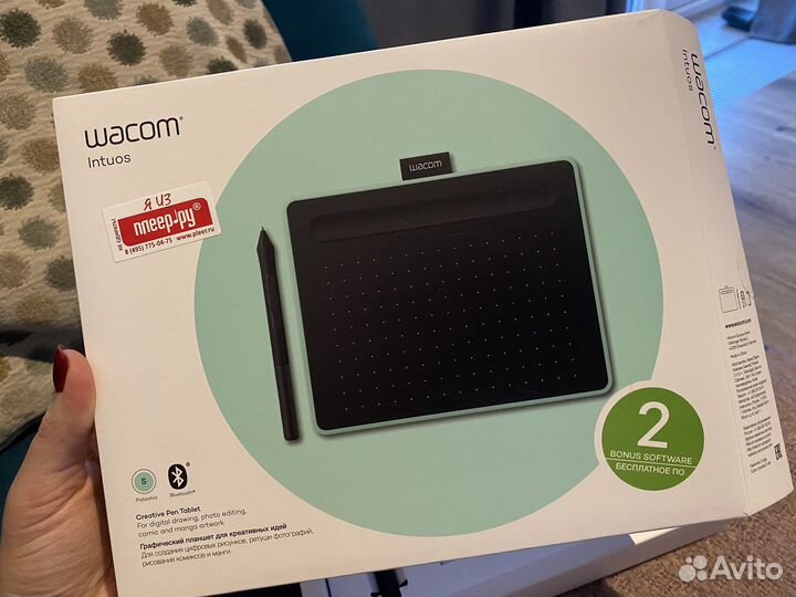 Графический планшет wacom intuos s bluetooth