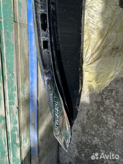 Крышка багажника на mitsubishi asx и задний бампер