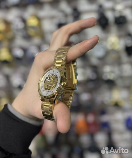 Часы мужские механические rolex золотые