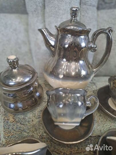 Сервиз чайный керамический