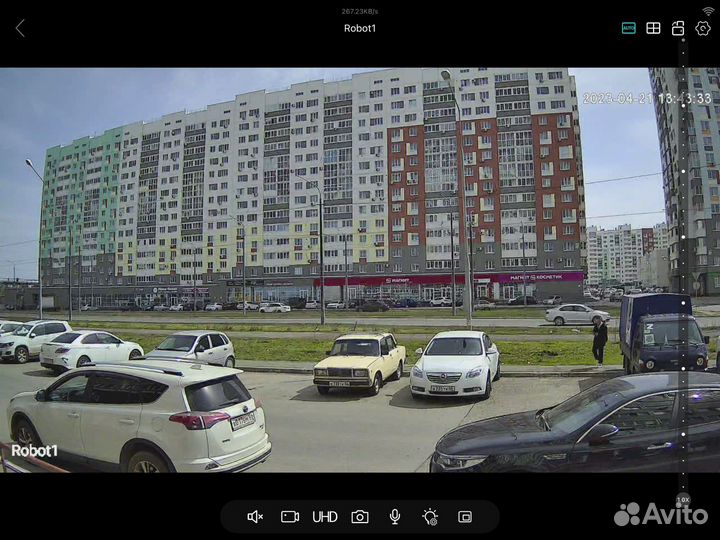 Новая уличная поворотная wi fi камера 8MP