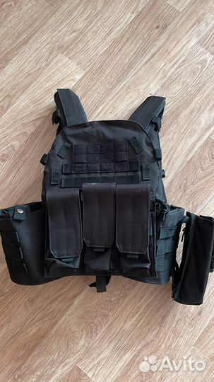 Тактический бронежилет, плитник, molle