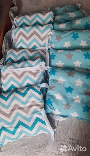 Бортики в кроватку бу