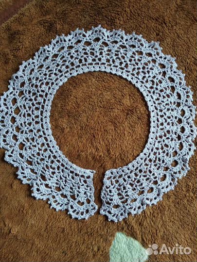 Воротнички кружевные,вязаные крючком
