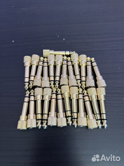 Переходник джек 6,35 на 3,5 адаптер стерео jack