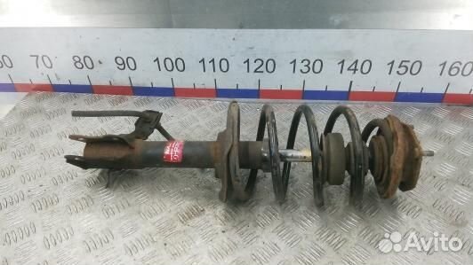 Стойка передняя левая nissan almera N16 (KML16K501