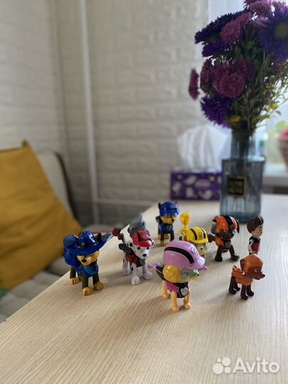 Игрушки щенячий патруль