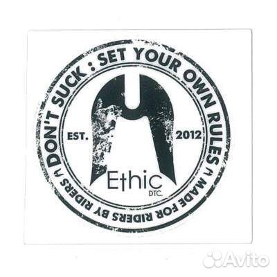 Наклейки на самокат Ethic sticker stamp