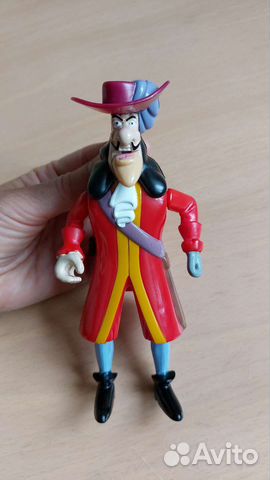 Игрушка из макдоналдса, капитан Крюк, 2002