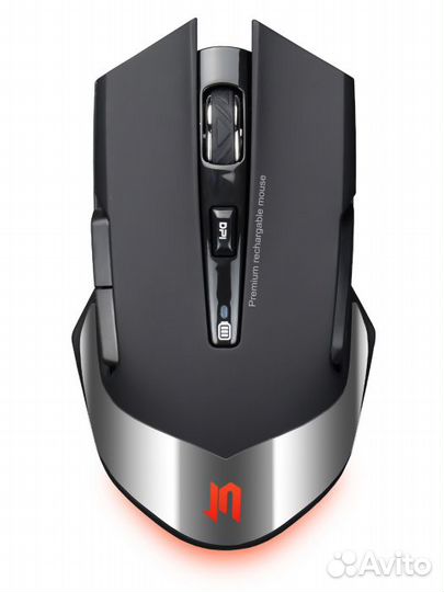 Беспроводная мышь С аккумулятором И подсветкой LED