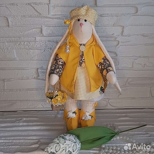 Заяц тильда ручной работы