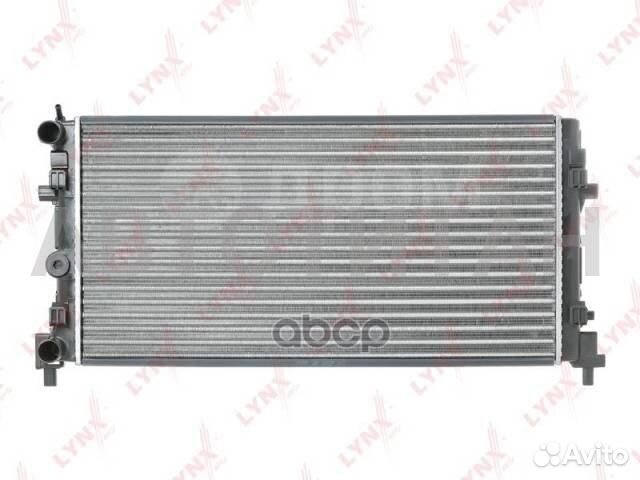 Радиатор охлаждения двигателя Volkswagen Polo Sedan (09- ) 1.0i, 1.2i, 1.4i, 1.4TDI, 1.6i, 1.6TDI