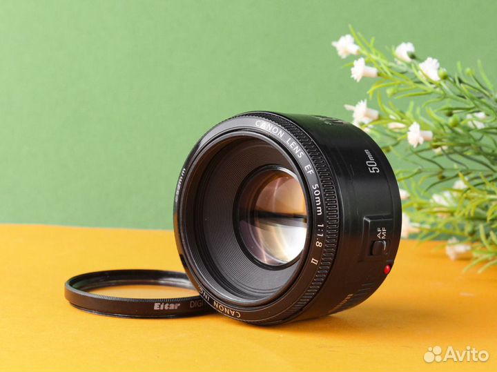 Объектив Canon EF 50mm f1,8 ll
