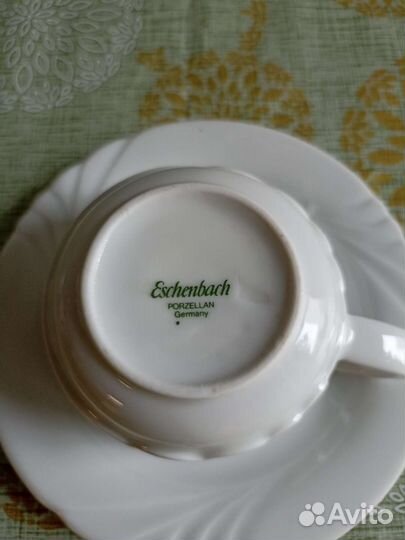 Чайная пара фарфор