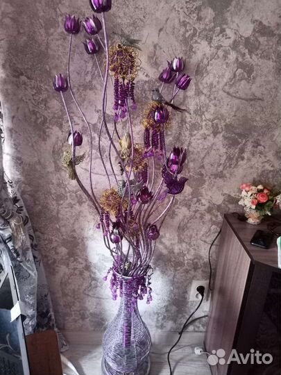 Абажур напольный б/у