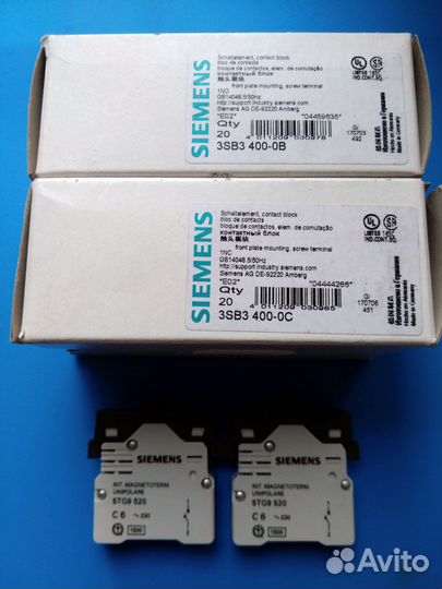 Siemens 3SB3400-0B,3SB3400-0B,5TG9520