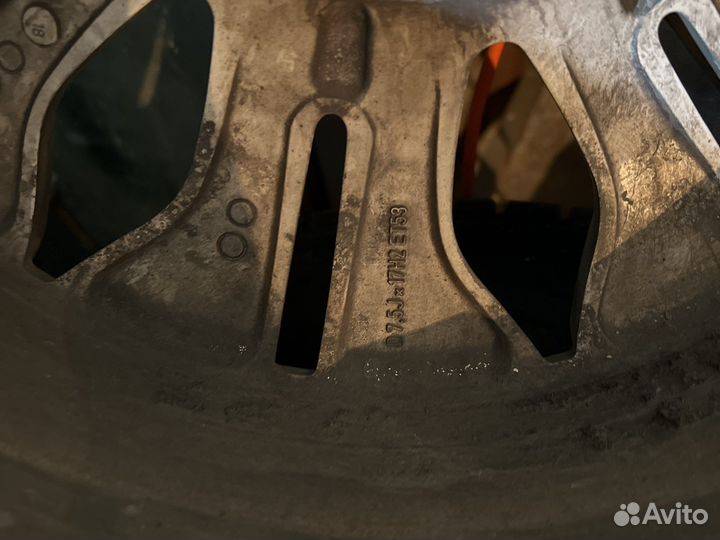 Колеса на mercedes GLK r17