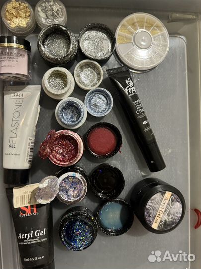 Набор гель лаков бу