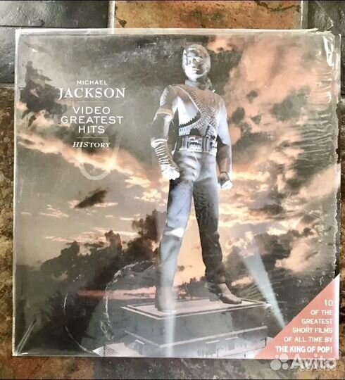 LD диск M. Jackson “Video greatest hits”