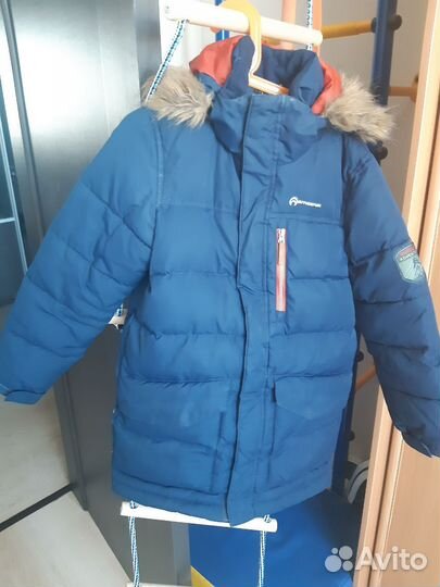Куртка пуховик на мальчика 128 Outventure