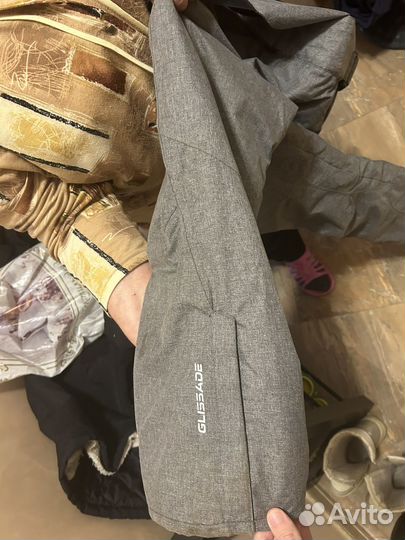 Брюки утепленные для девочек Glissade