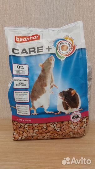 Beaphar Care+ Корм для крыс
