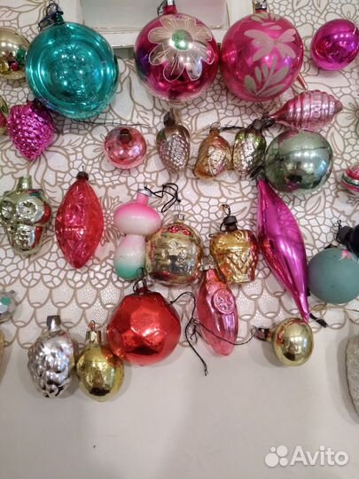 Елочные игрушки СССР