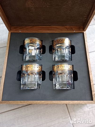 Хрустальные бокалы для виски Precious