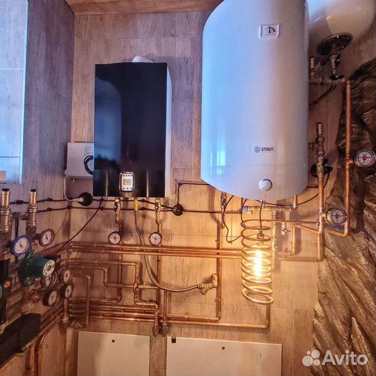 Сантехник, монтаж отоплния, ремонт котлов