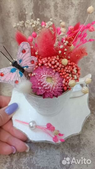 Композиция из сухоцветов