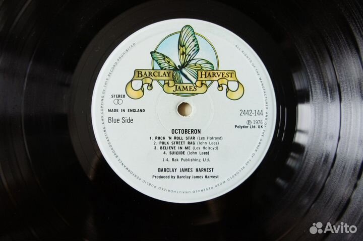 Barclay James Harvest - Octoberon -UK-1976-LP