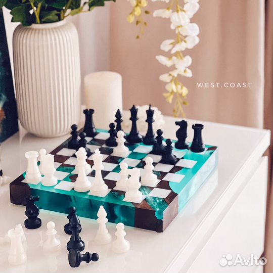 Шахматы деревянные ручной работы