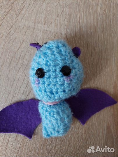 Летучая мышь. детская ручная работа