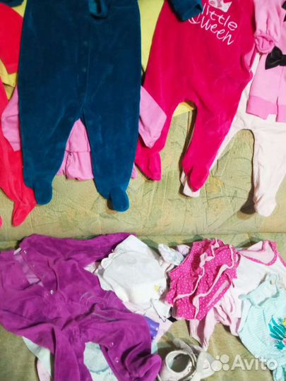 Детские вещи пакетом для девочки