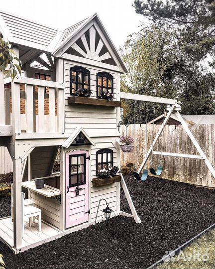 Детский игровой домик уличный