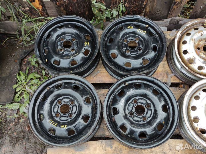 Диск колёсный R14 4x100 Hyundai Getz