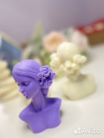 Интерьерная свеча статуэтка