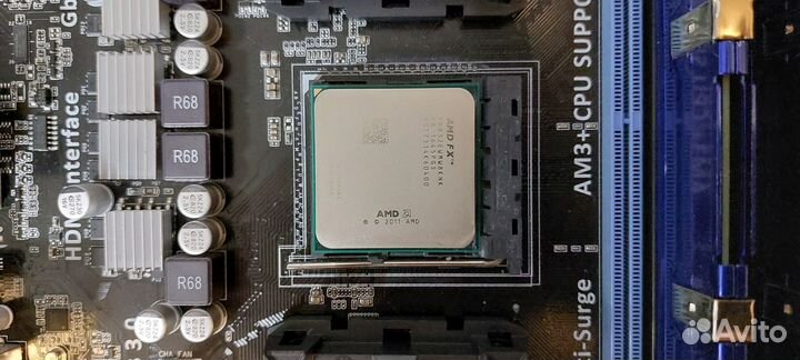 Socket AM3 + CPU AMD FX8320E + 16GB DDR3