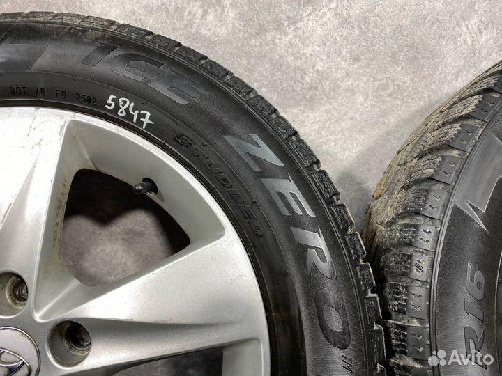 Колесо R16x6.5 5x114.3 (Pirelli Ice Zero 205/60)