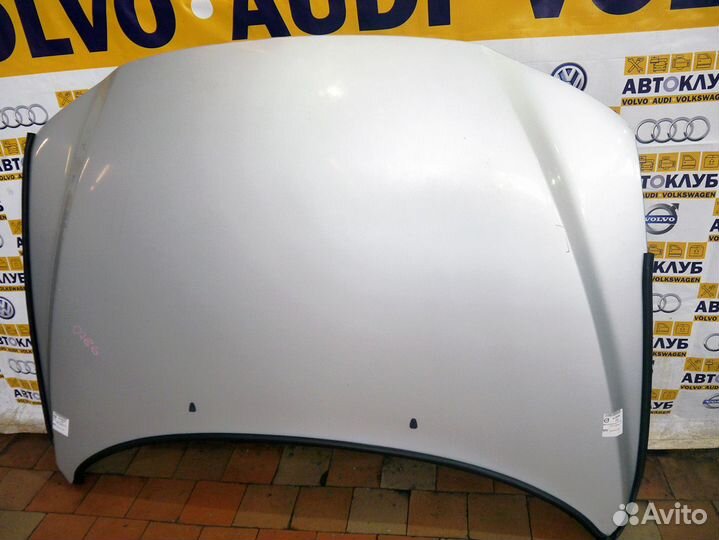 Капот Вольво S60 V70 XC70 2006 серебро