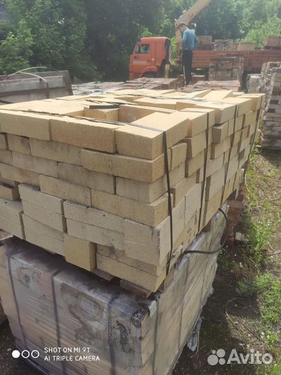 Кирпич шамотный б/у и новый